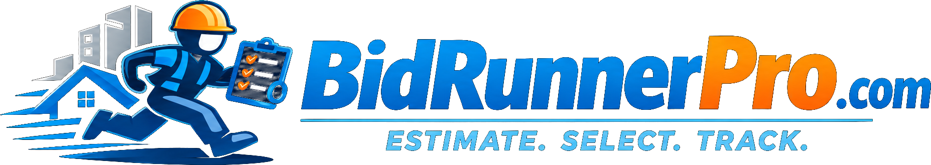 BidRunnerPro — Estimate. Select. Track.